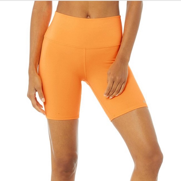 ALO Yoga Pants - PRICE FIRM High Waist Biker Short